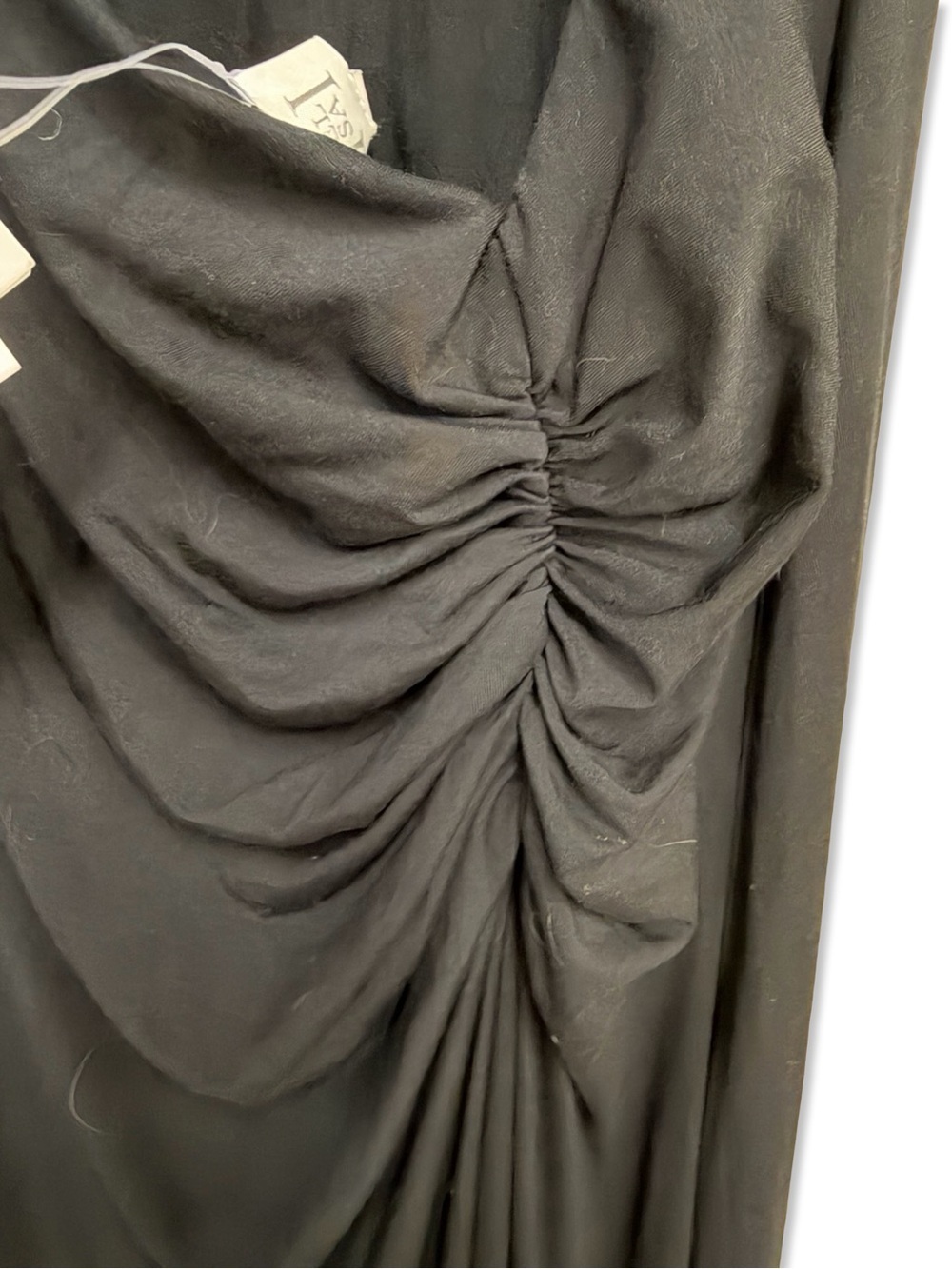 Helsa The Heidi Dress Black Long-Sleeve Maxi Evening gown with train Revolve XS - Picture 8 of 11